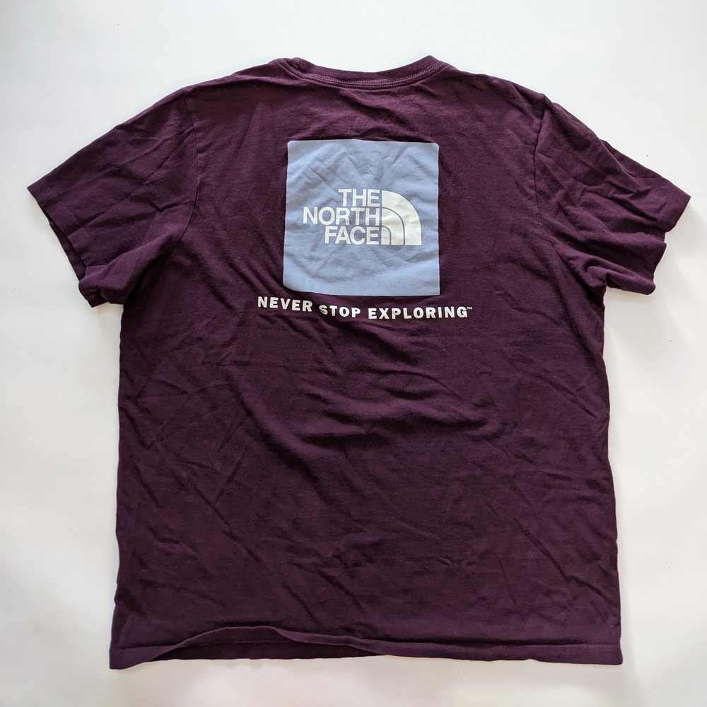 The North Face Purple T-Shirt, Women's Large